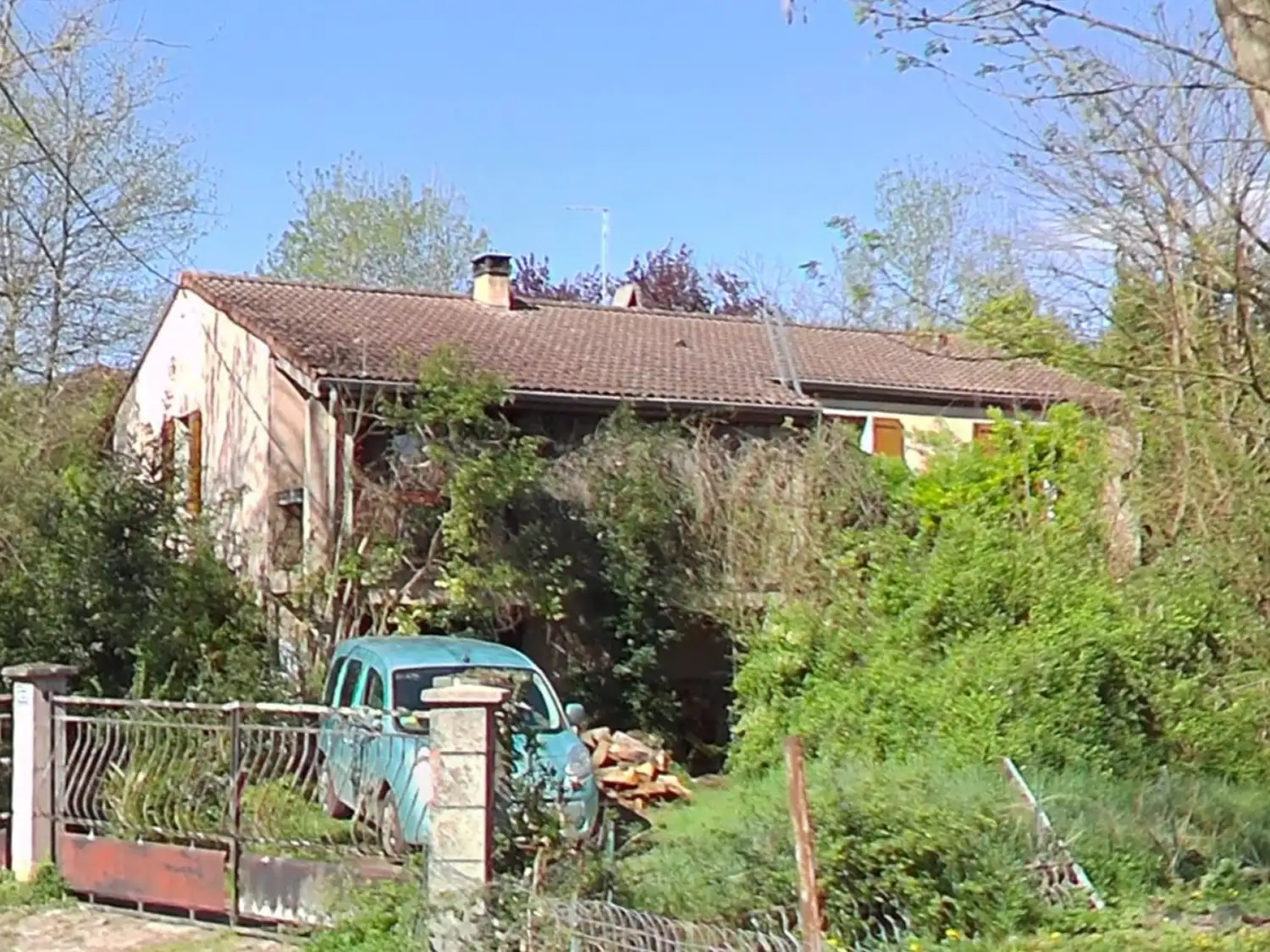 Avant nettoyage complet maison